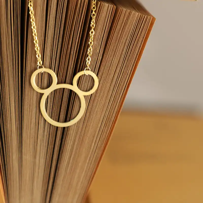 گردنبند طلا 18 عیار زنانه الن نار مدل   ELN9776