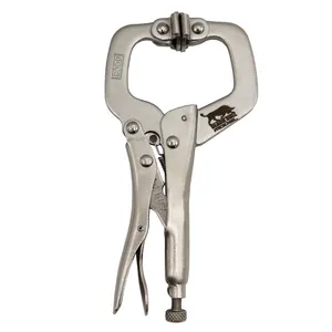 انبر قفلی c شکل مدل بلک بول کد YP-MOTHARK-USA-06 سایز 6 اینچ