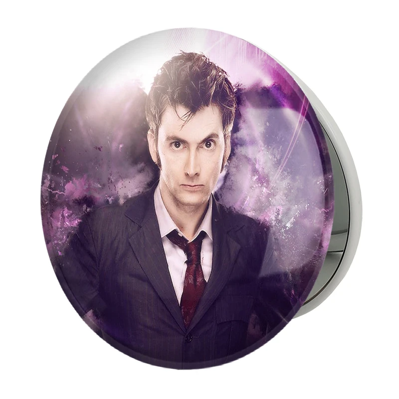آینه جیبی خندالو طرح سریال داکتر هو Doctor Who مدل تاشو کد 29760