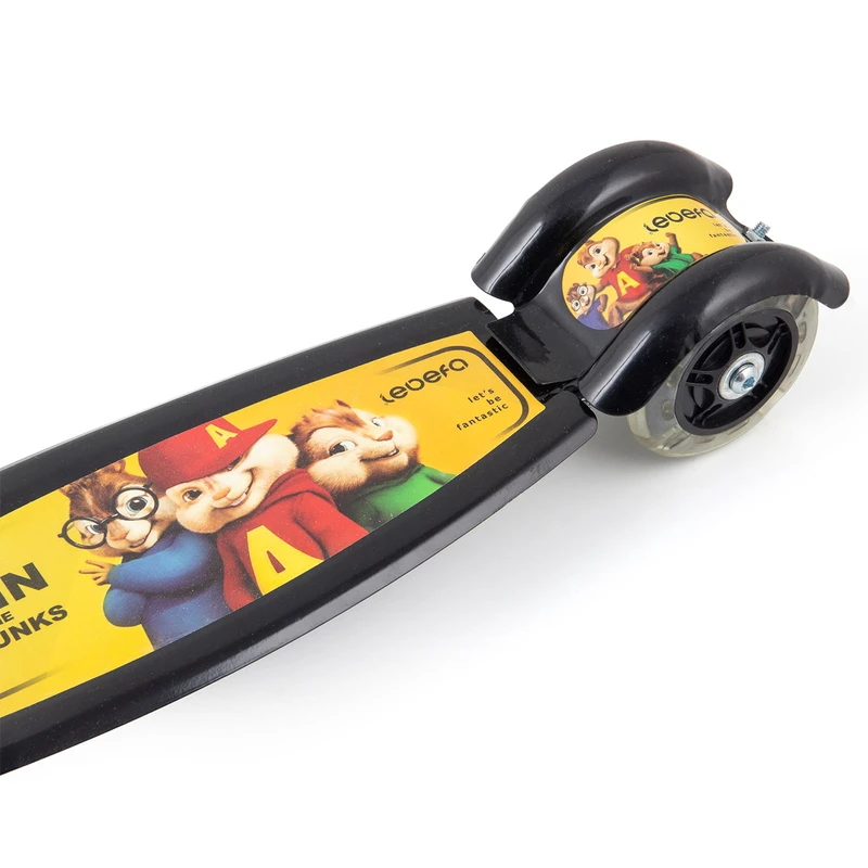 عکس شماره 4 : اسکوتر طرح آلوین و سنجاب ها کد 2021