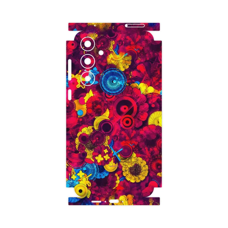 برچسب پوششی ماهوت مدل Vector Flower Garden Digital Art-FullSkin مناسب برای گوشی موبایل سامسونگ Galaxy A55
