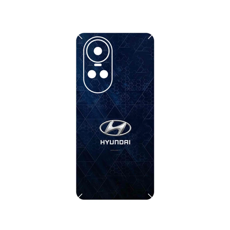 برچسب پوششی ماهوت مدل Hyundai_Logo مناسب برای گوشی موبایل اپو Reno 10 5G