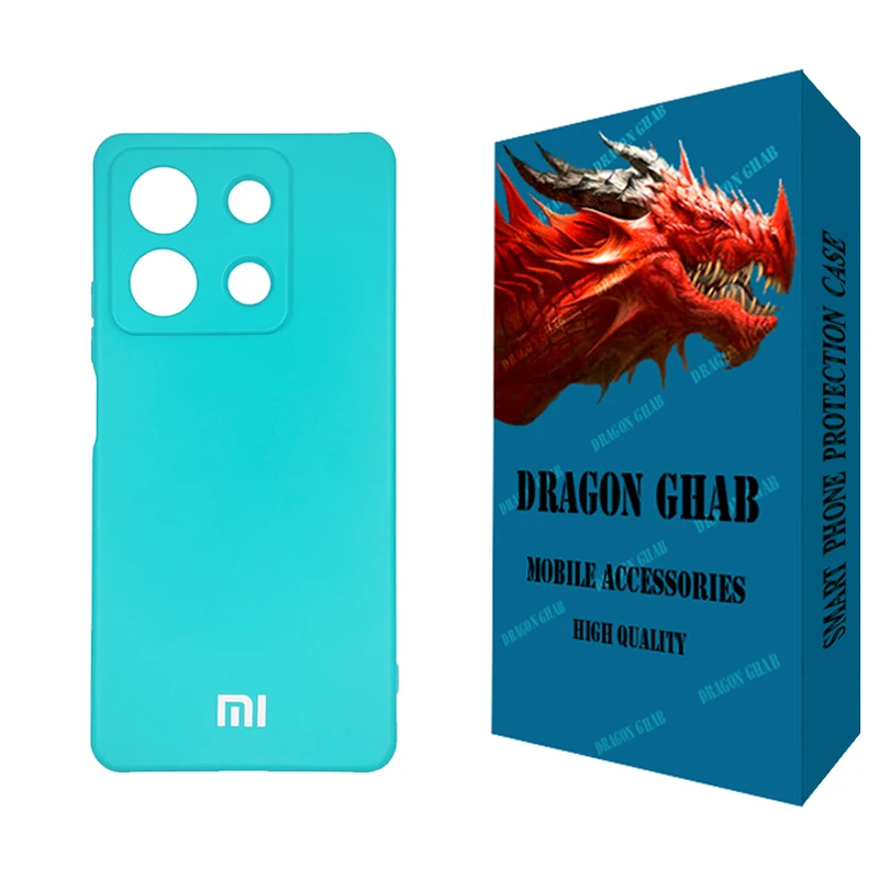 کاور دراگون قاب مدل سیلیکونی مناسب برای گوشی موبایل شیائومی Redmi Note 13 5G