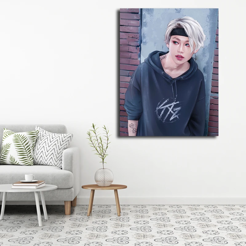 تابلو شاسی مدل stray kids fanart کد 23