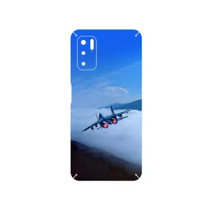 MAHOOT Fighter plane Su27 Cover Sticker for Xiaomi Redmi Note 10 5G