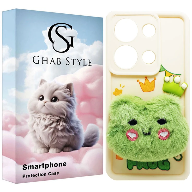 کاور قاب استایل مدل سیلیکونی طرح مخملی مناسب برای گوشی موبایل شیائومی  Redmi Note 13 Pro 4G / Poco M6 Pro 4G