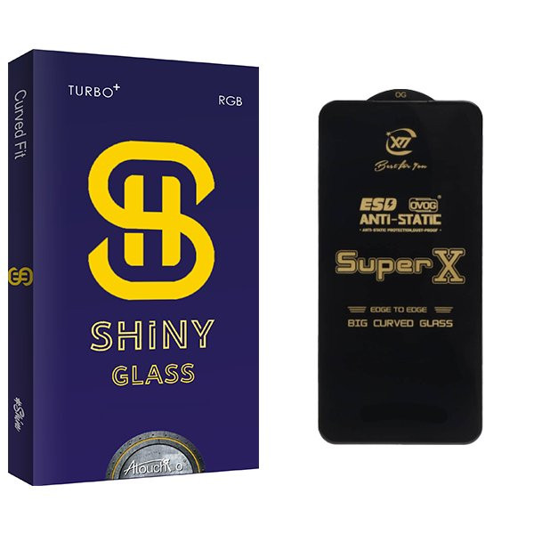 محافظ صفحه نمایش آتوچبو مدل Shiny Supx_Ant مناسب برای گوشی موبایل شیائومی Redmi Note 11 5G / Note 11T 5G/ Poco X3 GT / Poco M4 Pro 5G