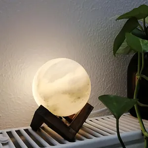 آباژور سنگ نمک مدل گوی