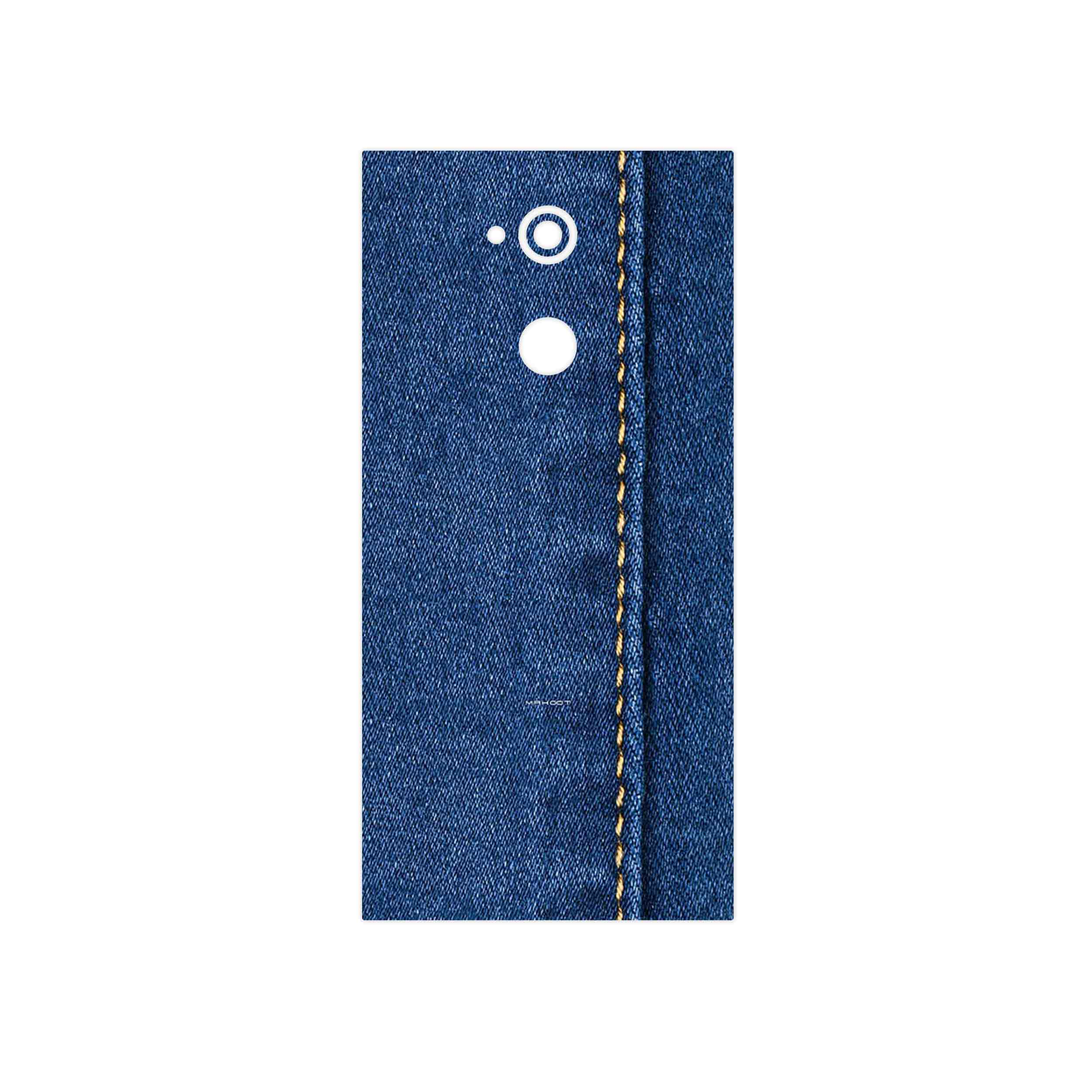 برچسب پوششی ماهوت مدل Fabric Texture 8 مناسب برای گوشی موبایل سونی Xperia XA2 Ultra