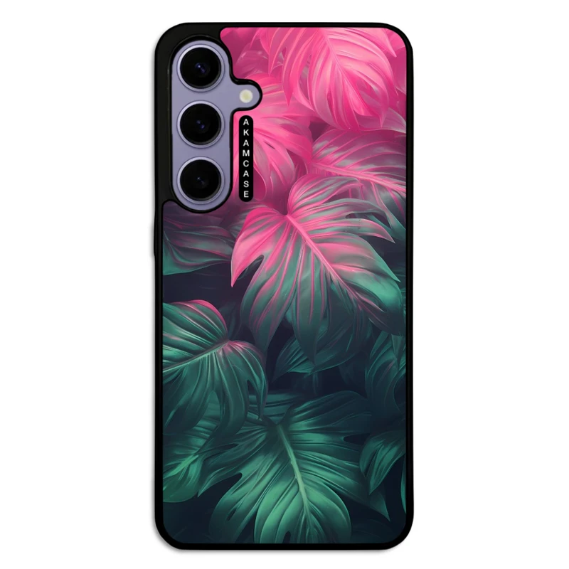 کاور آکام مدل AMC-WSGS24P-LEAVES-22 مناسب برای گوشی موبایل سامسونگ Galaxy S24 Plus