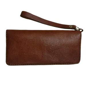کیف پول چرمی مدل دست دوز