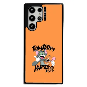 AKAM AMC-WSGS22U-TOM & JERRY2 Cover For Samsung Galaxy S22 Ultra