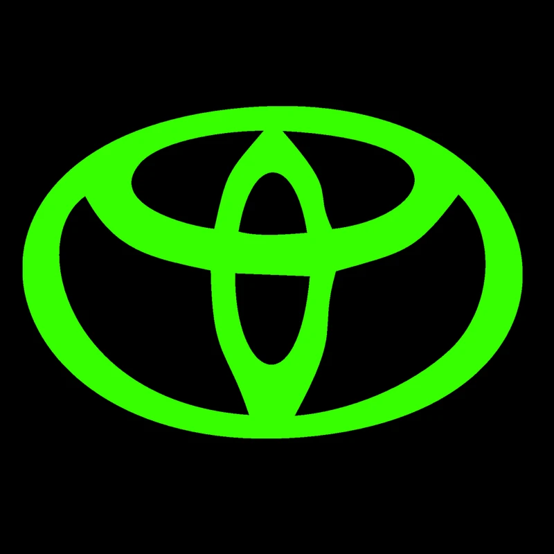 استیکر هیمیا مدل شب تاب طرح toyota