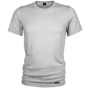 تی شرت آستین کوتاه مردانه 27 مدل Tshirt short melangh Simple کد MH1456