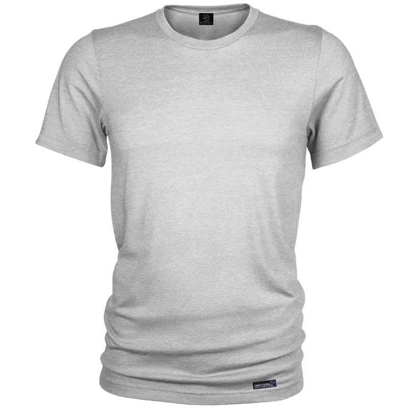 تی شرت آستین کوتاه مردانه 27 مدل Tshirt short melangh Simple کد MH1456