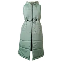 پافر زنانه مدل پافر کمر گتردار ar-a&ccedil;ık yeşil