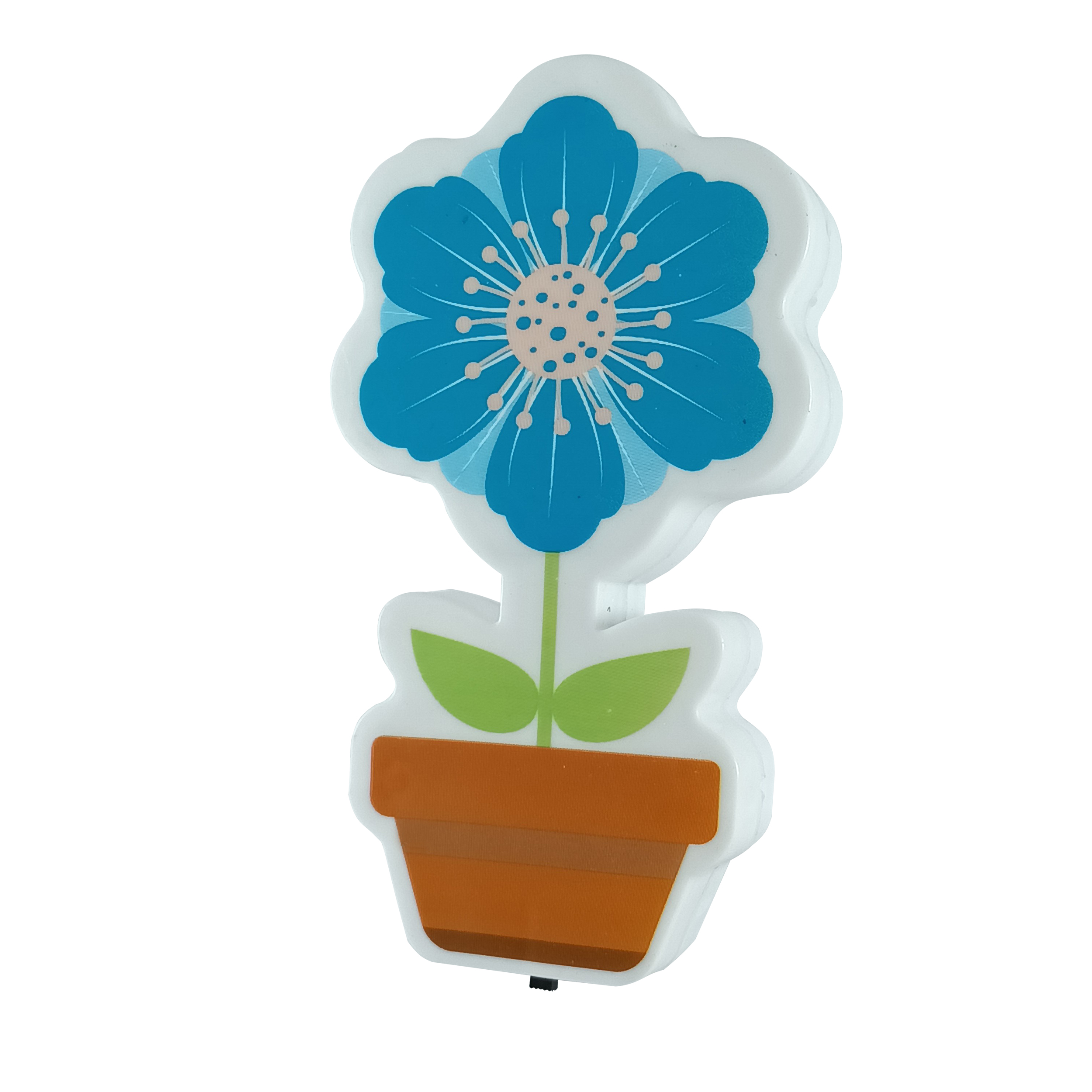 چراغ خواب کودک مدل دوکو طرح گل آبی