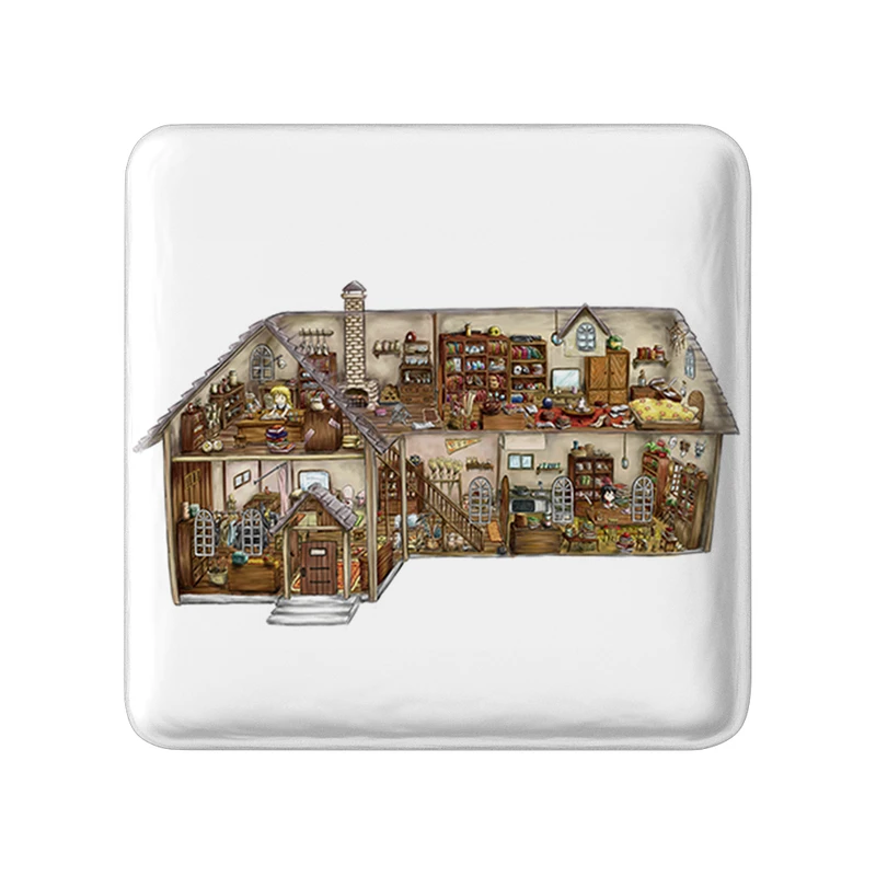 مگنت خندالو طرح بازی دد اسپیس (Dead Space) مدل مربعی کد 35042