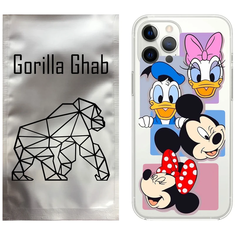 کاور گوریلا قاب مدل CLG کد 5 طرح عروسکی مناسب برای گوشی موبایل اپل iPhone 12 Pro