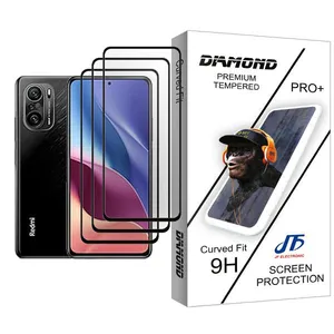JF Diamond Glass MIX003 Screen Protector For Xiaomi Redmi K40 Pro+ Pack Of 3