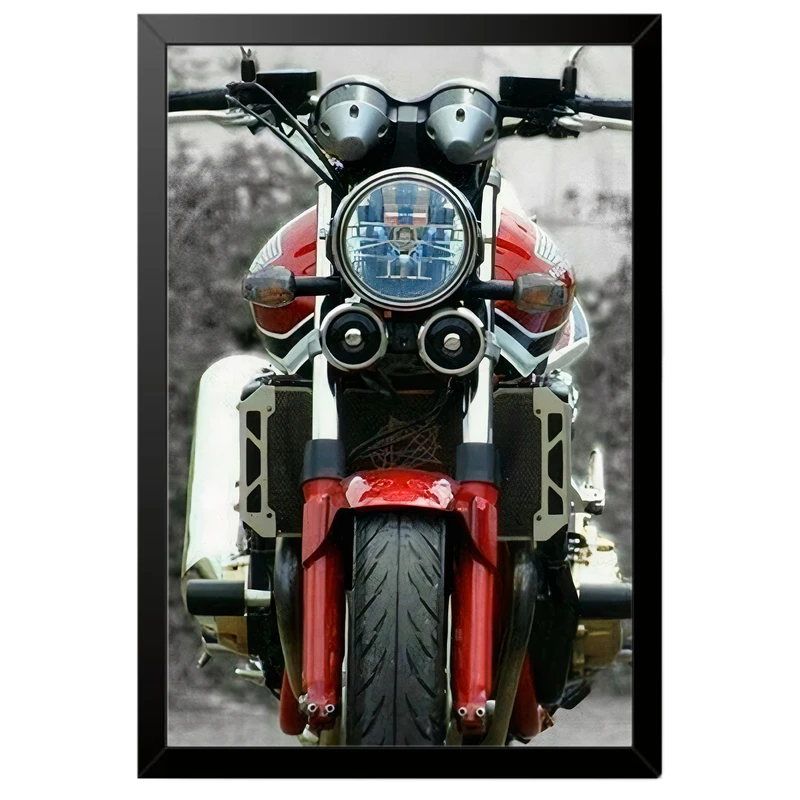 تابلو بکلیت طرح موتور سنگین هوندا HONDA CB1300 مدل B-po1962 فریم مشکی