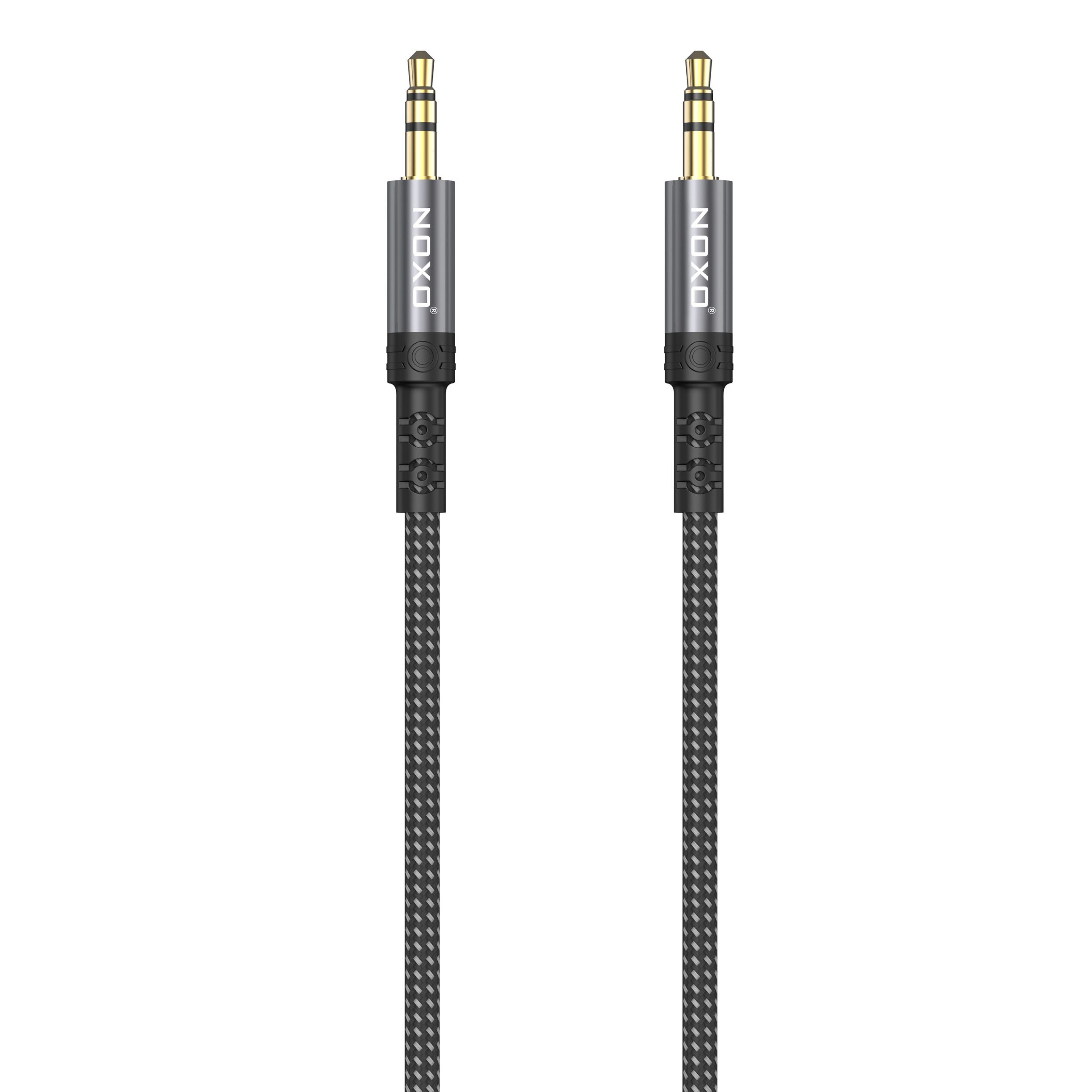 کابل AUX نوکسو 3.5mm به 3.5mm مدل AUX-N- | طول 1.5 متر