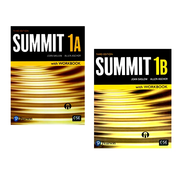 کتاب 1 Summit اثر Joan Saslow And Allen Ascher انتشارات الوندپویان دو جلدی