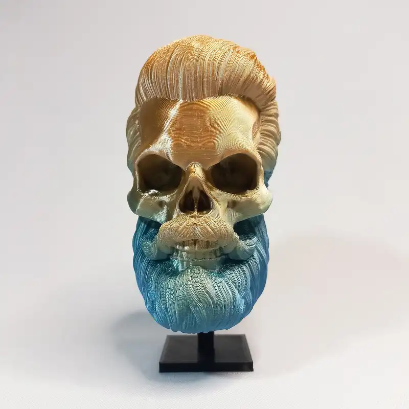 مجسمه مدل اسکلت ریش دار