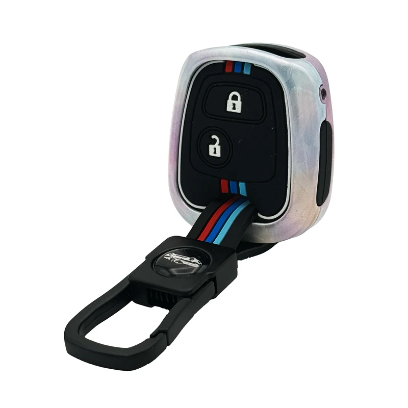 کاور ریموت و سوئیچ خودرو ام آر جی مدل ZH_FLZISORATI مناسب برای پژو 206، پژو 207، رانا، رانا پلاس