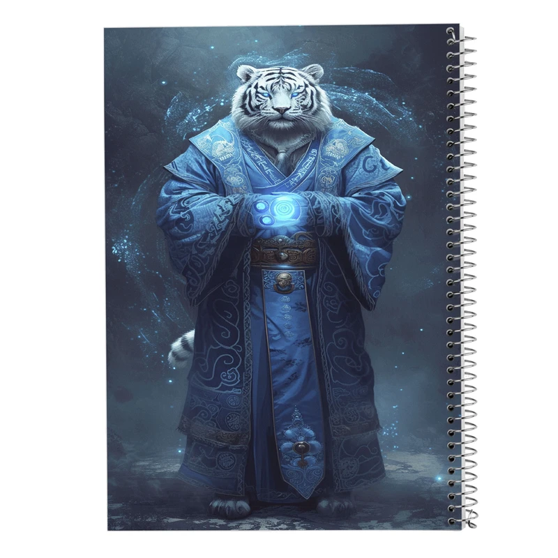 دفتر شطرنجی 50 برگ مدوپد مدل حیوانات جنگجو کد DF14763