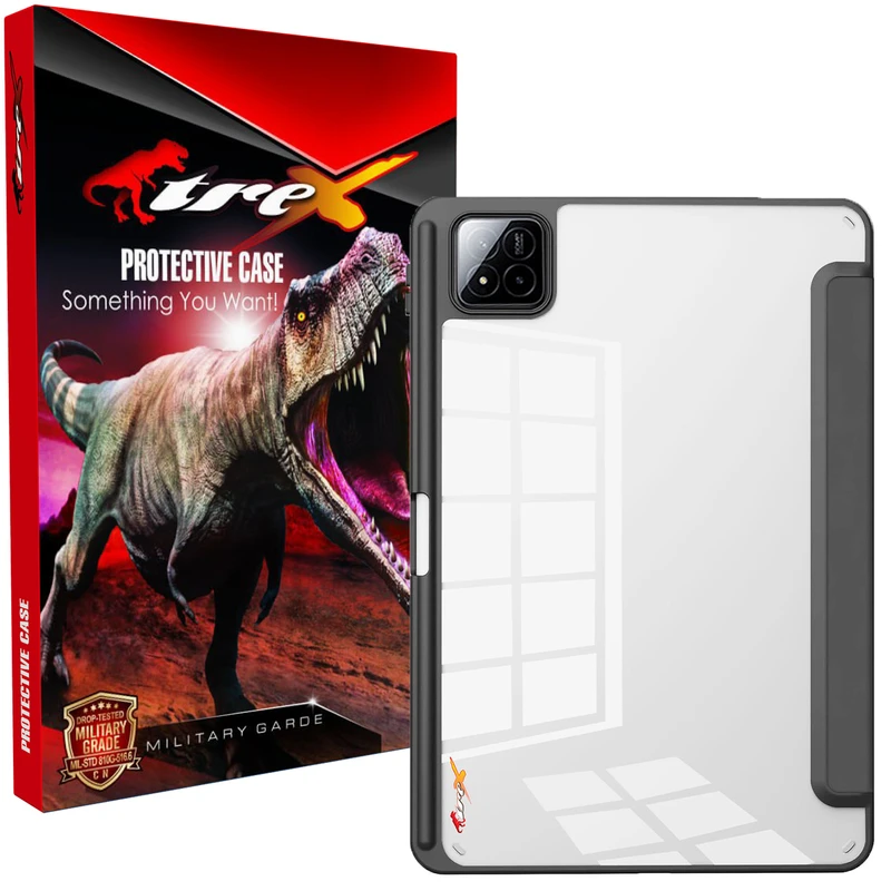 کیف کلاسوری تی رکس مدل Clear مناسب برای تبلت شیائومی Pad 7 / Pad 7 pro