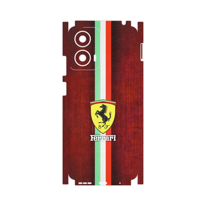 برچسب پوششی ماهوت مدل Ferrari-FullSkin مناسب برای گوشی موبایل موتورولا Moto G24