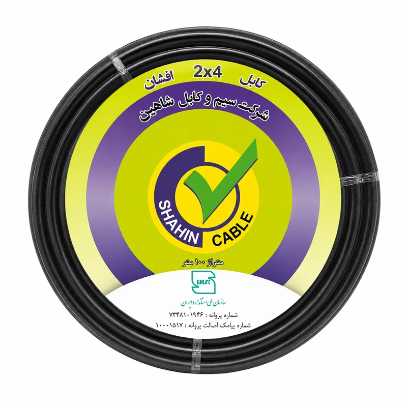 کابل افشان ۲ در ۴ شاهین کلاف مدل ۱۰۱