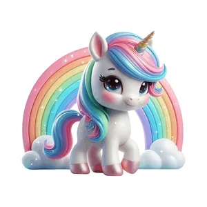 چراغ خواب اتاق کودک مدل یونیکورن ELU024