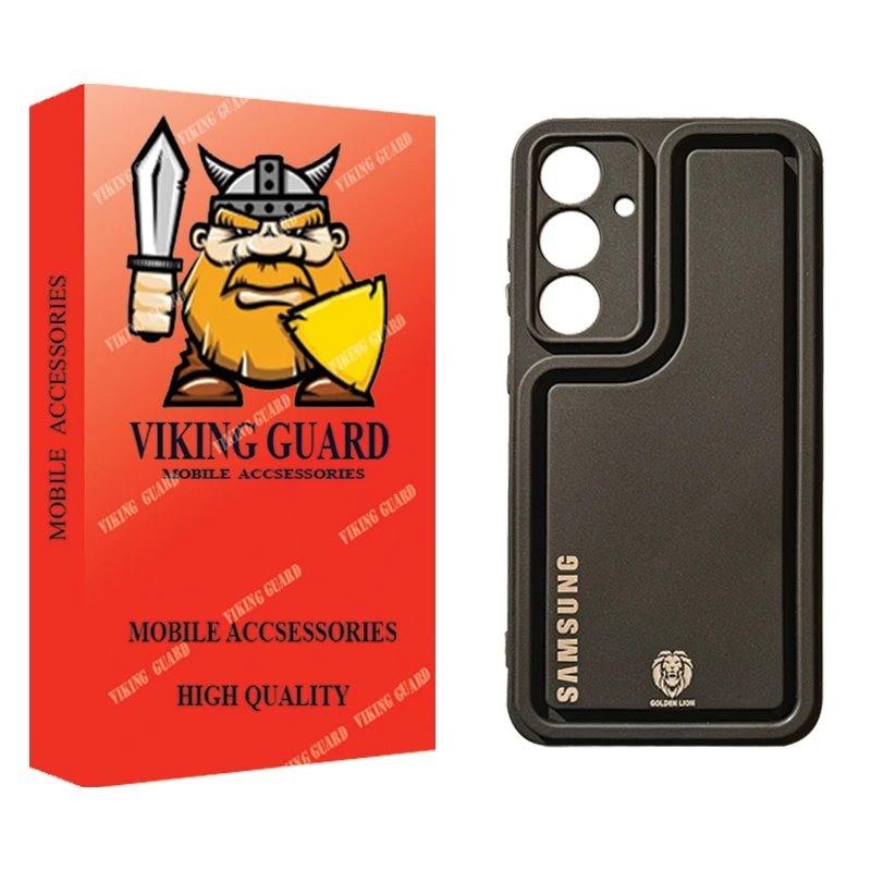 کاور وایکینگ قاب مدل سولدا طرح LION مناسب برای گوشی موبایل سامسونگ Galaxy A17 4G / 5G