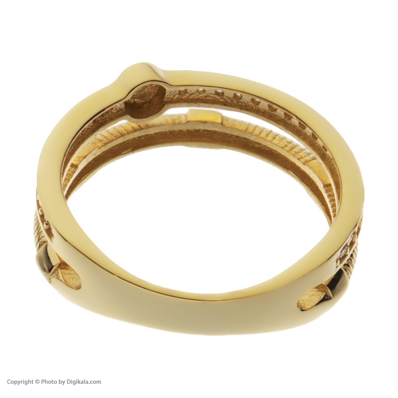 انگشتر طلا 18 عیار زنانه مایا ماهک مدل MR0589 -  - 4