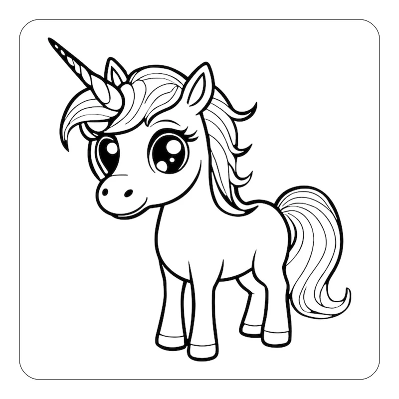 مگنت کاکتی طرح اسب تک شاخ و یونیکورن مدل mp30268