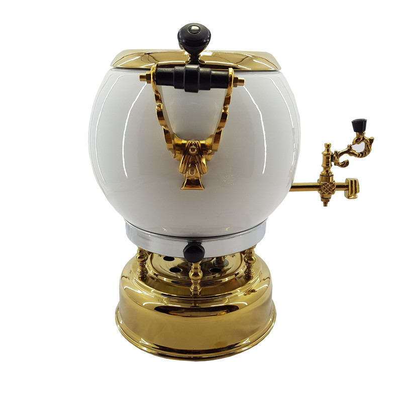 سماور گازی مدل عروس کد bst-12 ظرفیت 6 لیتر