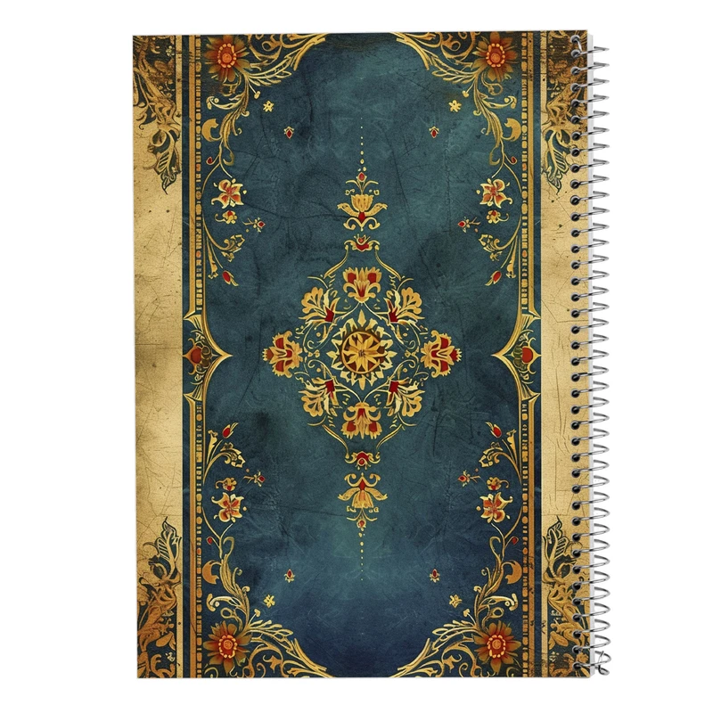 دفتر مشق 50 برگ مدوپد مدل فرش کد DF17444