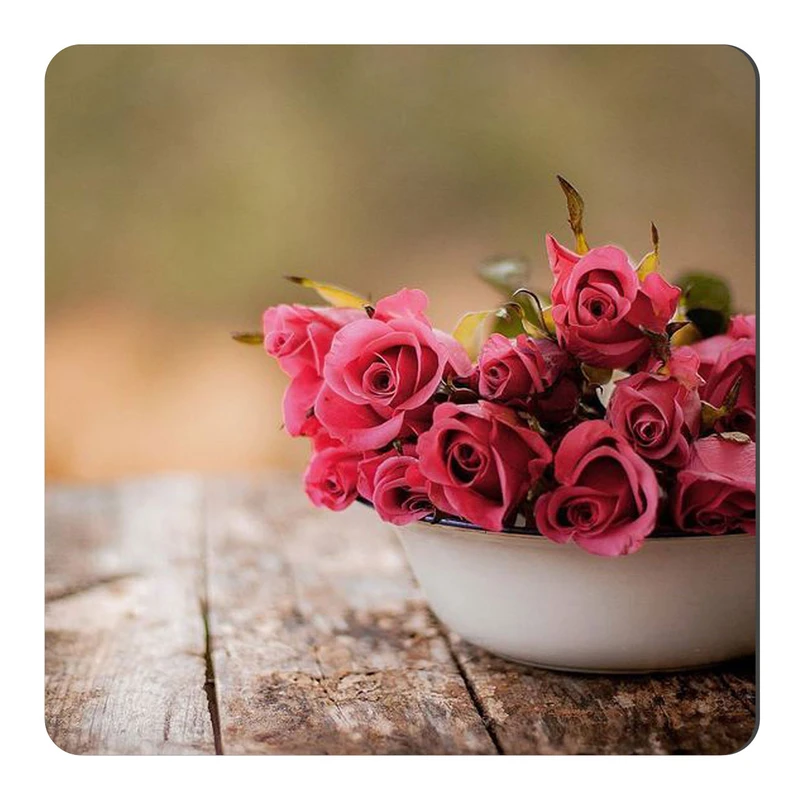 	 مگنت طرح رزهای صورتی کد wmg2548