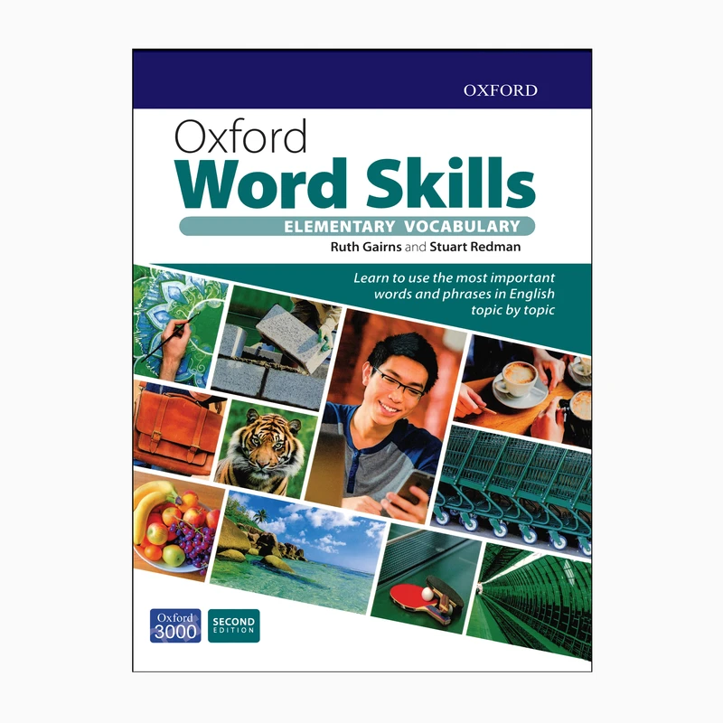 کتاب Oxford Word Skills Elementary 2nd اثر Ruth Gairns and Stuart Redman انتشارات OXFORD