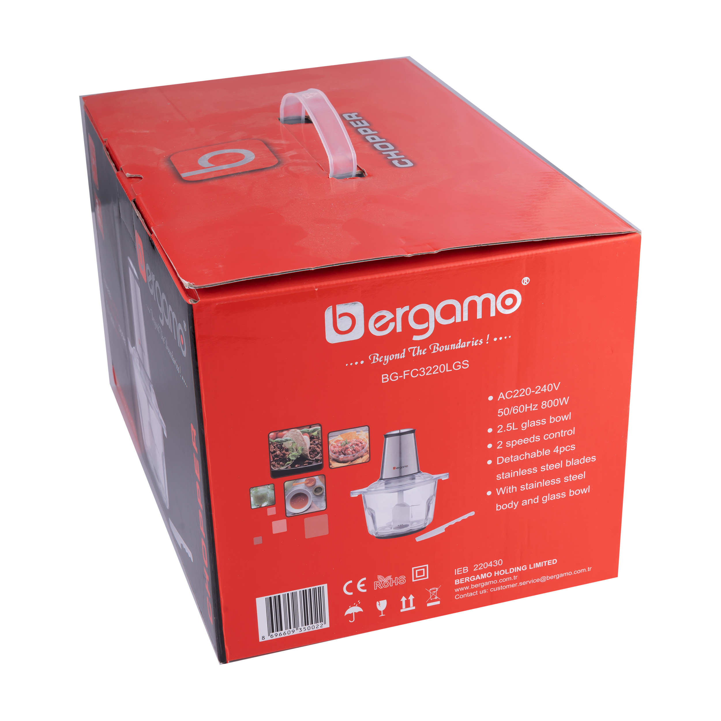 خردکن برگامو مدل BG-FC3220LGS