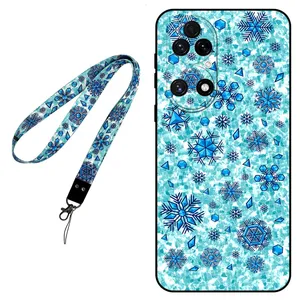 Megafone Snow Flake 0014 Cover For Huawei P50 / P50E Mobile Neckband 
