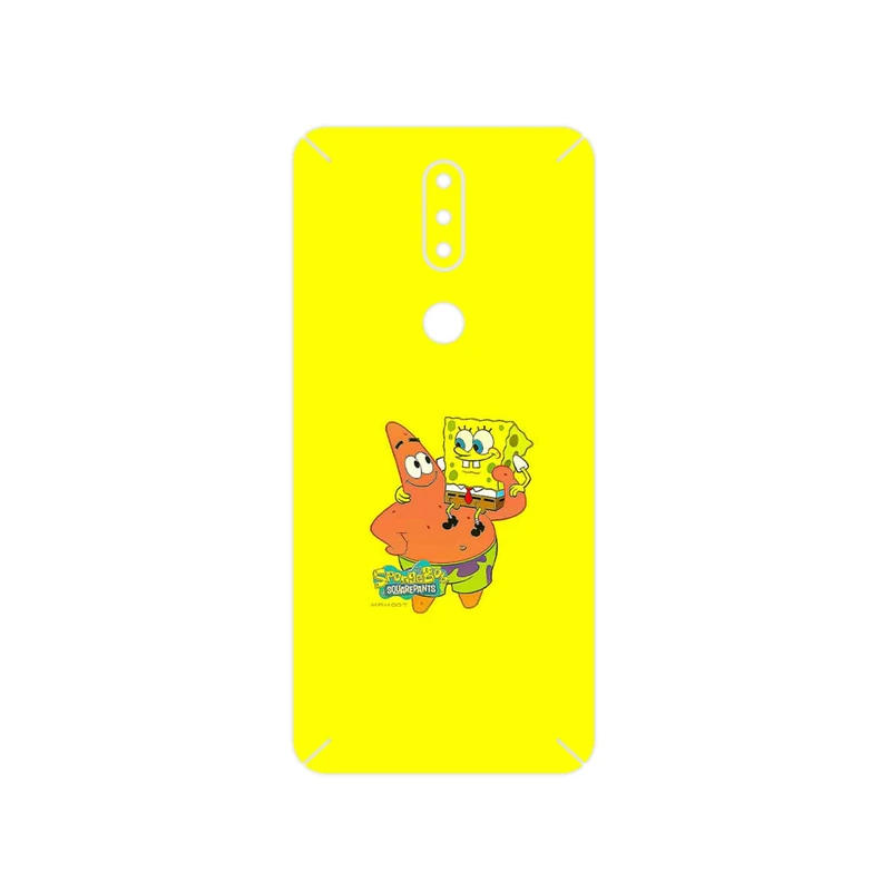 برچسب پوششی ماهوت مدل SpongeBob SquarePants مناسب برای گوشی موبایل نوکیا 2.4