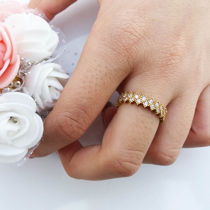 انگشتر نقره زنانه مدل پرنسس کد NG1414 انگشتر نقره زنانه مدل پرنسس کد NG1414