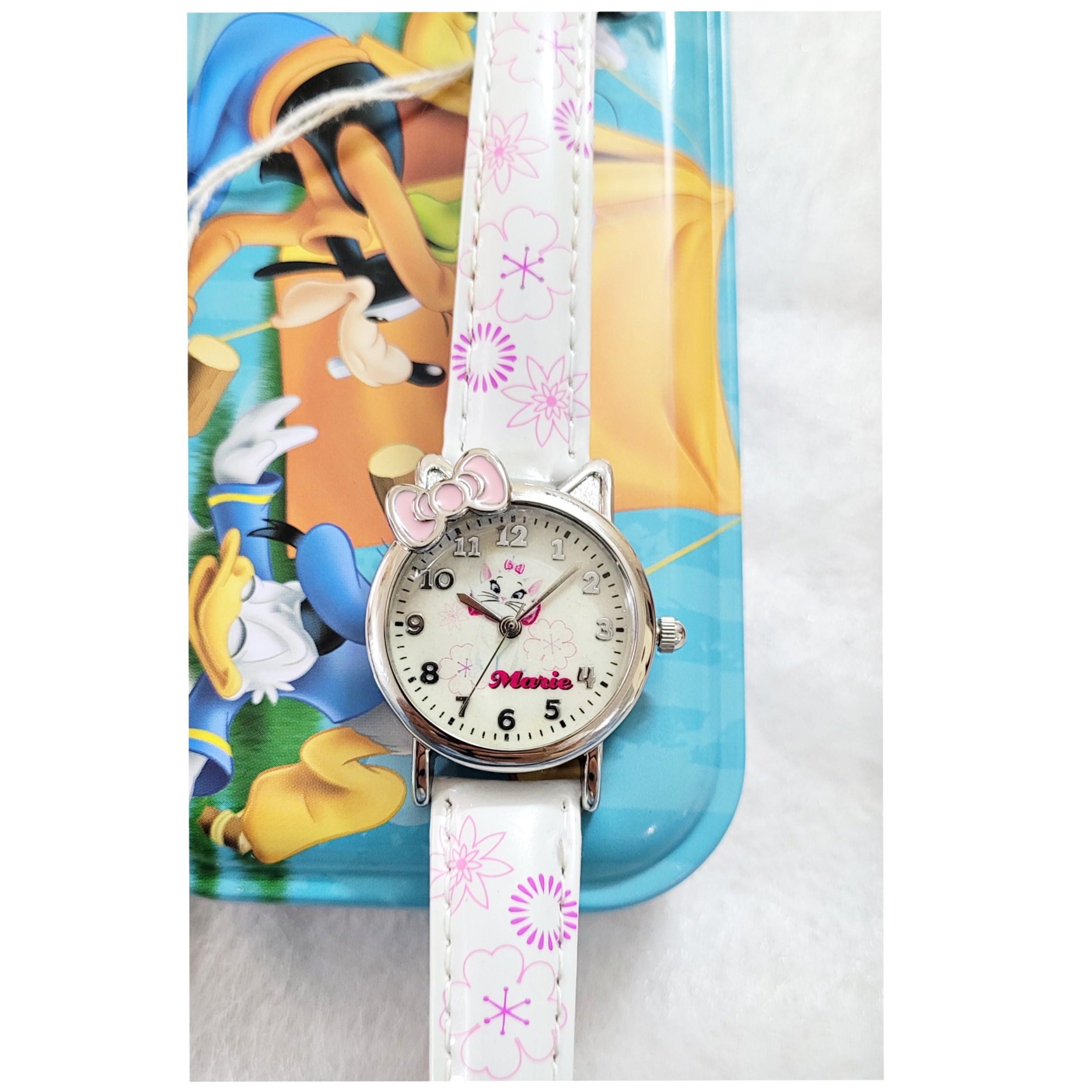 ساعت مچی عقربه ای دخترانه مدل میکی موس