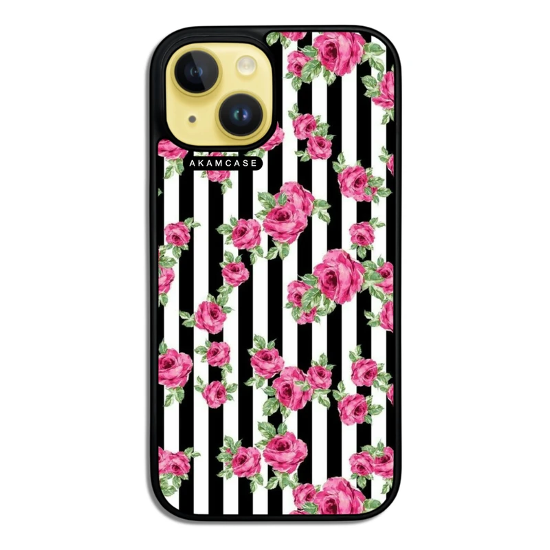 کاور آکام مدل AMC-WA15-FLOWERS-24 مناسب برای گوشی موبایل اپل iPhone 15