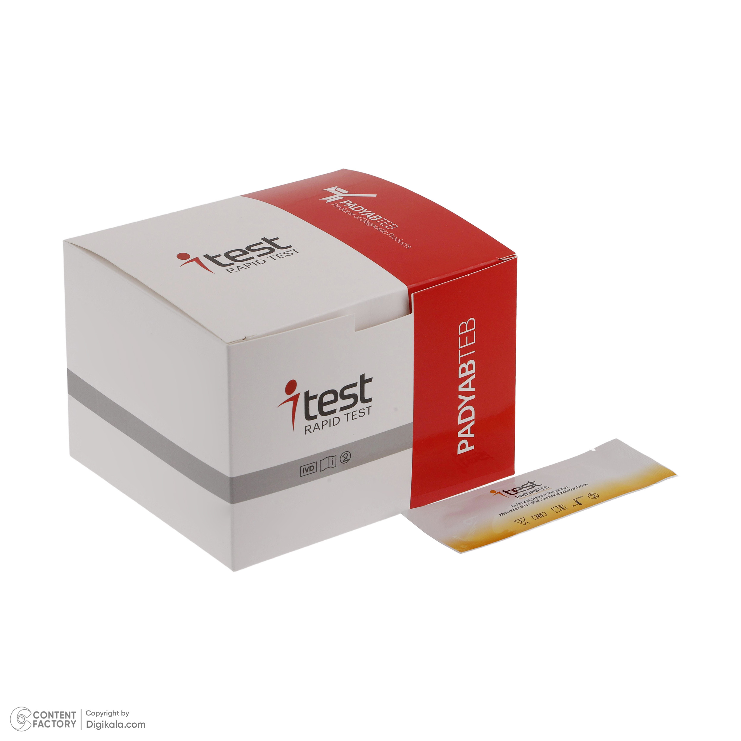 تست اعتياد آی تست مدل رپید متادون بسته 50 عددی