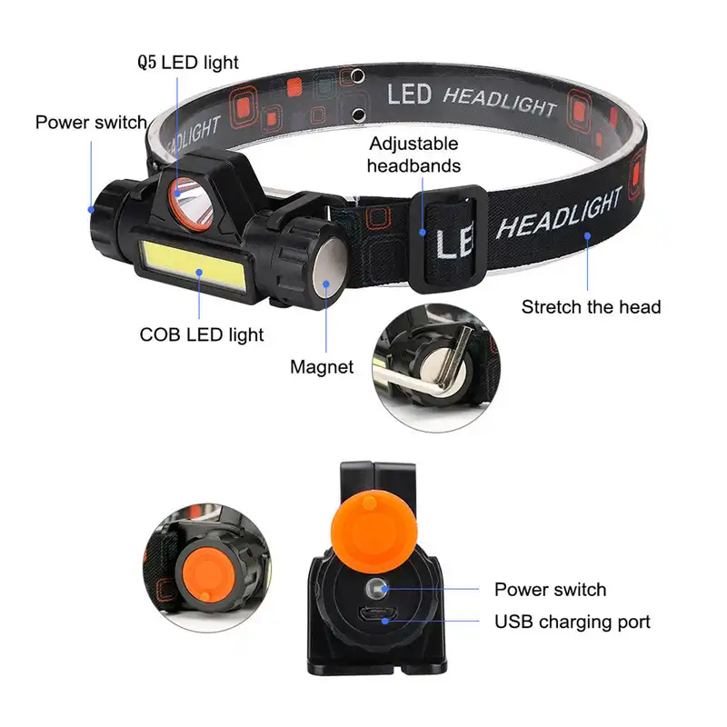 چراغ پیشانی مدل Portable 101