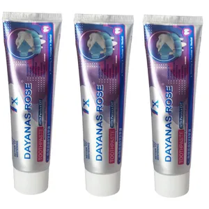 خمیردندان دایاناس رز مدل پرسیکا حجم 100 میلی لیتر مجموعه 3 عددی